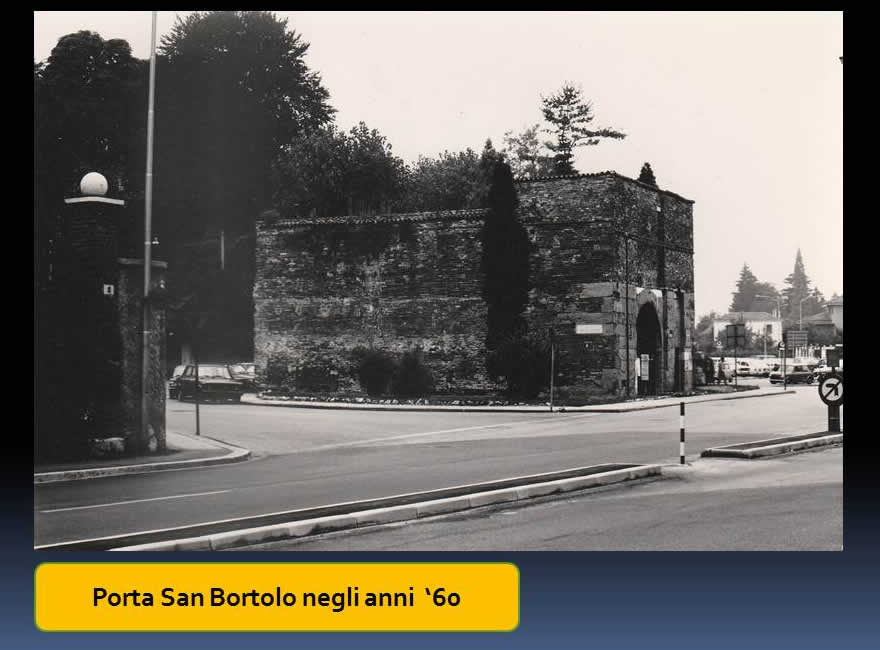 Porta San Bortolo negli anni '60